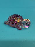 Glitter Turtle figures