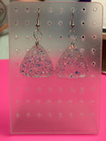 Petal glow mini earrings
