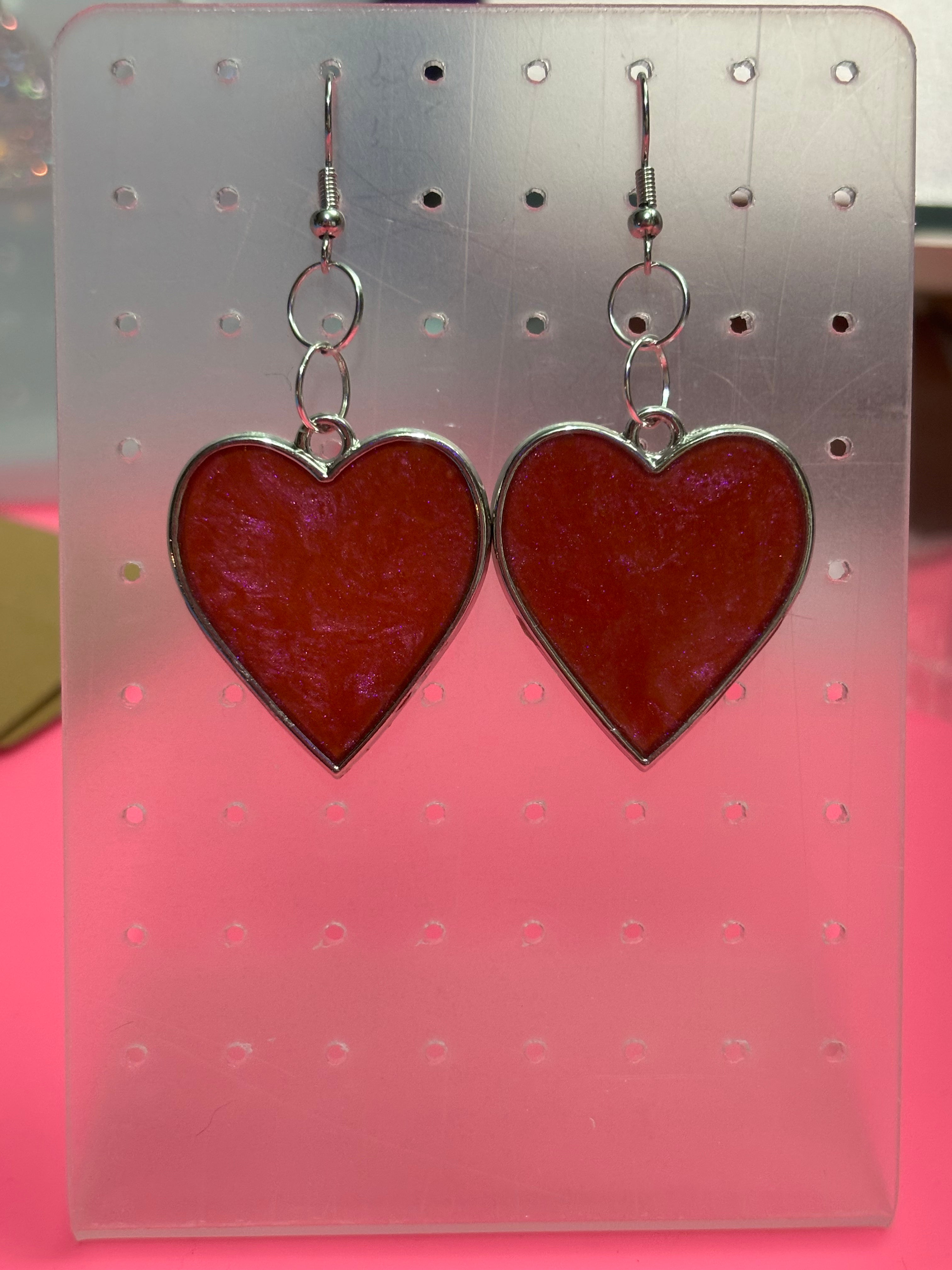 Hearts to Sparkle earrings
